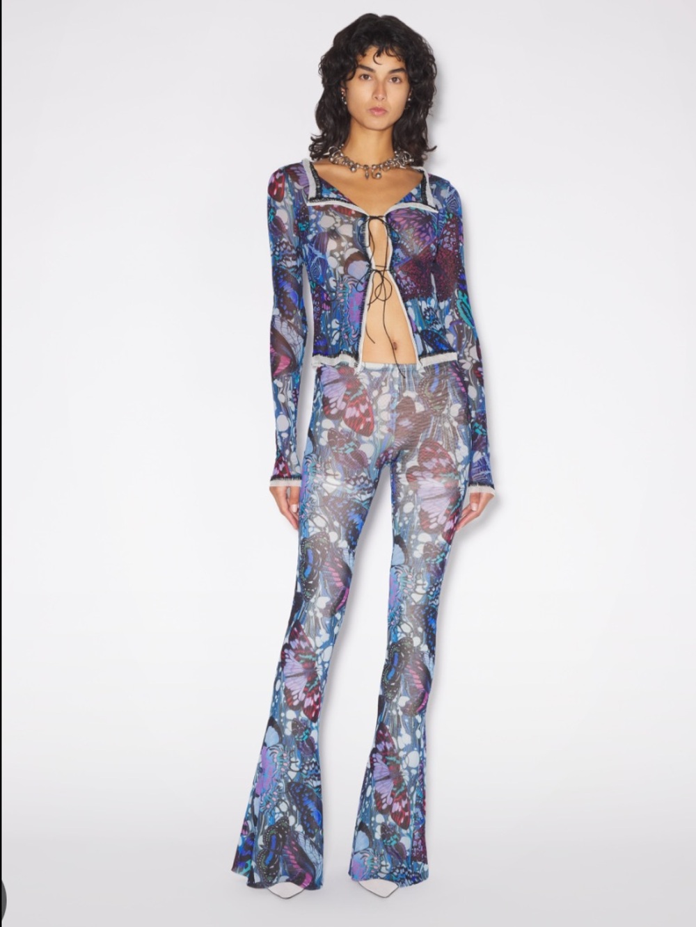 NWT! JEAN PAUL GAULTIER MESH PANTS